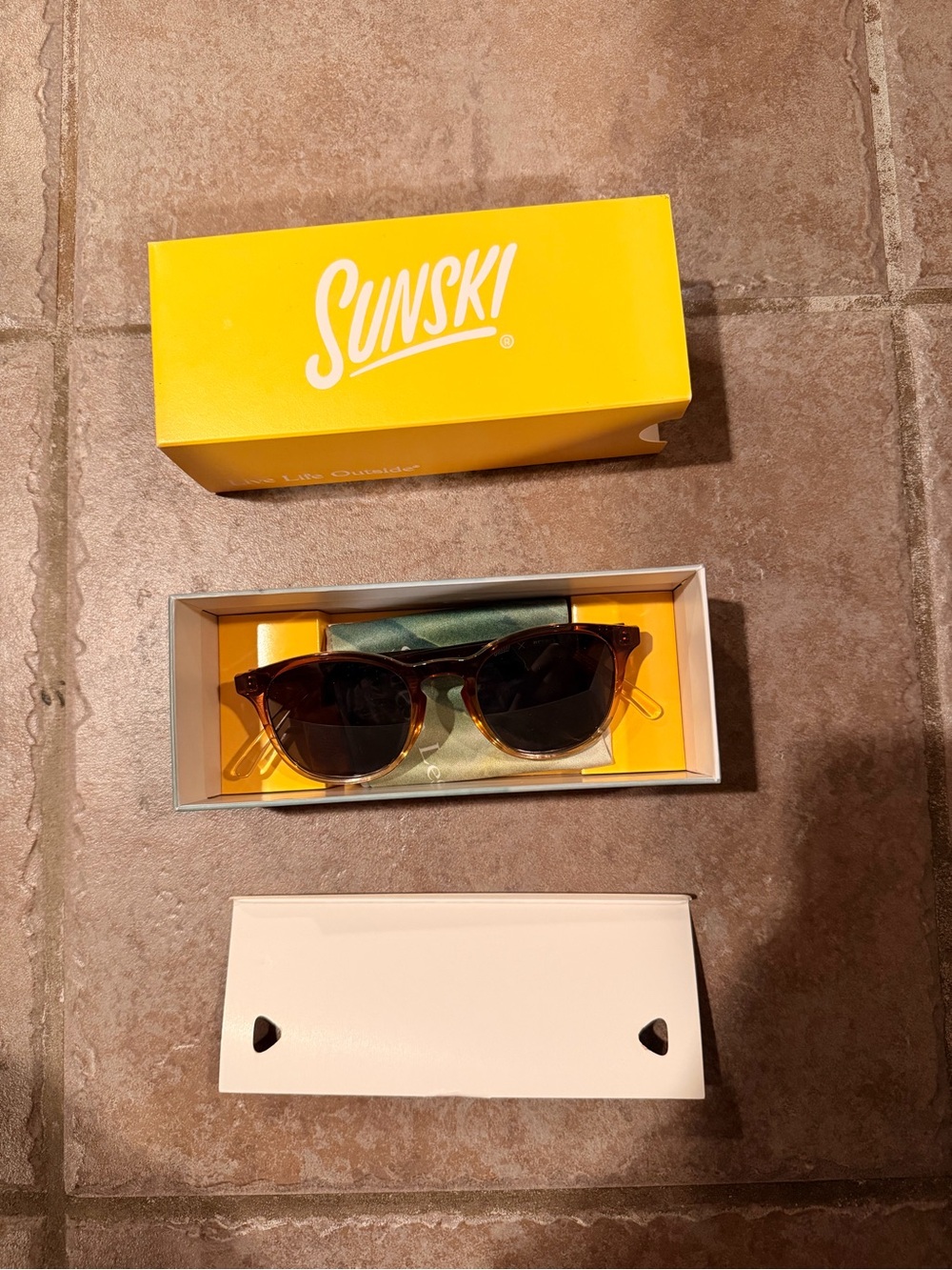 Sunski Women's Tortoiseshell Sunglasses - Brown Lenses